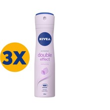 Nivea Double Effect Mor Düşler 3 Adet 150 ml Kadın Deodorant