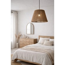 Yutedekor Bohem Jüt Avize – Salon, Yatak Odası, Antre, Kafe & Restoran Aydınlatma - 30 cm