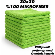Brz Clean Greensoft 6'lı Doğal Mikrofiber Temizlik Bezi