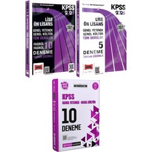 Yargı Yayınevi 2026 Kpss Lise Ön Lisans Fasikül Fasikül 10 Deneme ve 5 Deneme - 2026 Kpss Ortaöğretim Çözümlü 10 Deneme