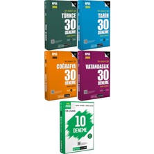 Pegem Akademi Yayıncılık 2026 Kpss Türkçe Tarih Coğrafya Vatandaşlık 30 Deneme - 2026 Kpss Ön Lisans Çözümlü 10 Deneme