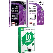 Yargı Yayınevi 2026 Kpss Lise Ön Lisans Fasikül Fasikül 10 Deneme ve 5 Deneme - 2026 Kpss Ön Lisans Çözümlü 10 Deneme