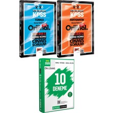 Yargı Yayınevi 2026 Kpss Lise Ön Lisans Türkçe Matematik Orijinal Çıkmış 2010-2024 - 2026 Kpss Ön Lisans Çözümlü 10 Deneme