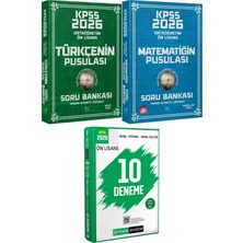 CBA Akademi Kpss Ortaöğretim Ön Lisans Türkçenin Matematiğin Pusulası Soru - 2026 Kpss Ön Lisans Çözümlü 10 Deneme
