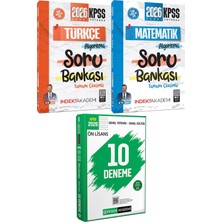 İndeks Akademi Yayıncılık 2026 Kpss Türkçe Matematik Algoritma Soru Bankası - 2026 Kpss Ön Lisans Çözümlü 10 Deneme