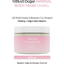Noemi Doğal Mineral Body Mask Mabel / Çift Etkili & Besleyici Tuz Terapisi / Peeling + Yoğun Nem Bakımı