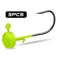 Hokkaido 2.8 Gram,5 Adet,sarı Jig Head,ürün Toplam Boyu 34.6 mm