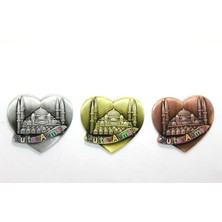 Topdan Yöresel Sultanahmet Magnet Kalp Tasarımlı
