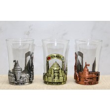 Topdan Istanbul Temalı Shot Bardak