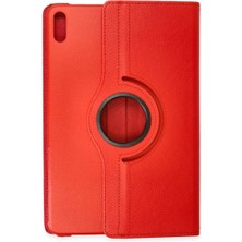Gny Ticaret Gny  Huawei Matepad Se 11 Kılıf 360 Tablet Deri Kılıf - Kırmızı 115478
