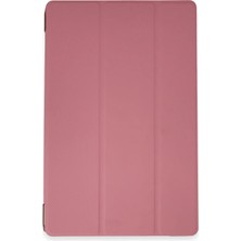 Gny Ticaret Gny  iPad Pro 13 (2024) Kılıf Tablet Smart Kılıf - Pembe 115478