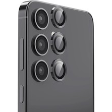 Gny Ticaret Gny  Samsung Galaxy S24 Fe Raze Metal Kamera Lens - Siyah 115478