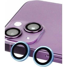 Gny Ticaret Gny  Iphone 13 Raze Metal Kamera Lens - Mavi 115478