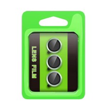 Gny Ticaret Gny  Samsung Galaxy S25 Fe Raze Metal Kamera Lens - Yeşil 115478