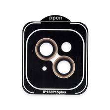 Gny Ticaret Gny  Iphone 14 Pvd Metal Kamera Lens - Turuncu 115478
