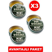 Ruby Kisses Pot O'miracle Yoğun Nemlendirici Ve Onarıcı Dudak Bakımı Nane Özlü 10 gr X 3 Adet