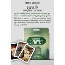 CNS Concept KARTLI CİNAYET ÇÖZME OYUNU DAĞ EVİNDE CİNAYET DOSYASI