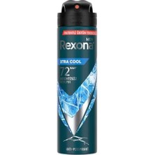 Storemax Rexona Men Erkek Sprey Deodorant Xtra Cool 72 Saat Kesintisiz Üstün Koruma 150 ml