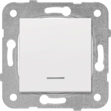 Storemax Karre/ Beyaz Işıklı Iki Kutup Anahtar Mekanizma ve Düğme/kapak 16AX