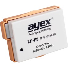 Storemax Lp-E8 Batarya Eos 700D, 650D, 600D, 550D ile Uyumlu