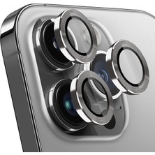 Storemax 15 Pro/pro Max Kamera Lens Koruyucu, Alüminyum 9h Temperli Cam 15 Pro ve Pro Max Için