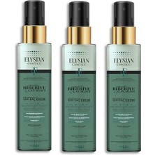 Storemax Elysian Essence Biberiye & Çay Ağacı Sıvı Saç Kremi 3'lü Set – Durulanmayan, Saç Dökülmesine Karşı, Hızlı Uzama Etkili Bakım Spreyi 150 ml