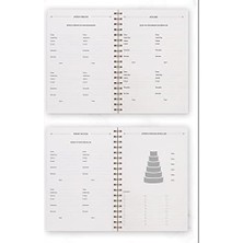 Storemax Le Düğün Planlayıcısı Altın Köşeli Ajanda Wedding