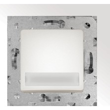 Storemax Linnera Life Sedef Beyaz Işıklı Etiketli Zil 24V Çabuk Bağlantı Mekanizma ve Düğme