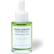 Storemax Pelcare Green Goddess Hydrating Quick Absorbing Facial Oil For Dry Or Blemish Prone Skin (30 ml | 1oz)