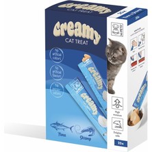 Creamy Ton Balıklı Karidesli Kedi Ödülü 25X15GR