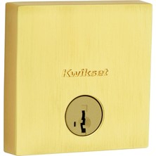 Storemax Downtown, Sürgü Kapı Kilidi, Tek Silindir, Smartkey Yeniden Anahtar Güvenlikli Kare Düşük Profil, Pirinç