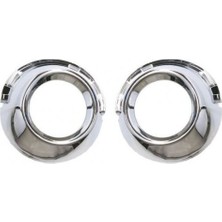 TŞT Peugeot 307 Ön Sis Far Çerçevesı Nikelaj Set 2005 2008- (Oem No:  7452HC)