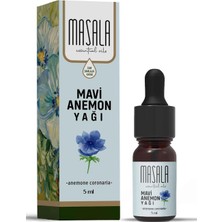 Masala Saf Mavi Anemon Yağı 5 Ml. (Blue Anemon Essential Oil)