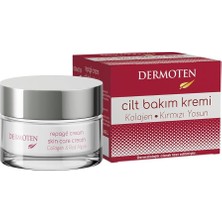 Dermoten Repagè Yaşlanma Karşıtı Kolajen & Kırmızı Yosun Cilt Bakım Kremi 50 ml
