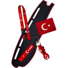 Tusba Market Toyota Corolla Efsane Kasa Uyumlu Araç Içi Oto Aksesuar Seti - Torpido Koruma Halısı (1992-1998)