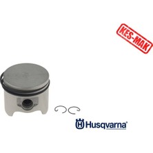 Motorlu Testere Piston Segman Husqvarna 450/450II - 44MM Tek Segman Komple Orjinal