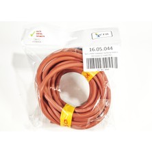 Sern 3x1,5mm Yanmaz Silikon Kablo Ttr Bakır Kırmızı Renk 180 Derece (5 Metre Fişsiz)