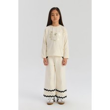Beverly Hills Polo Club Bg Store Kız Çocuk Ekru Tshirt