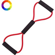 Ht Sağlık 8 Şekil Egzersiz Direnç Lastiği/bandı