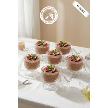 Glamis Selen Concept Şiler Model El Yapımı Cam Kurabiye ve Şekerlik 6'lı Set