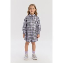Beverly Hills Polo Club BG Store Kız Çocuk Ekose Elbise