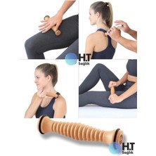 Ht Sağlık Çok Amaçlı Organik Ahşap Egzersiz Masaj Aleti Bacak Sırt Omuz Ayak