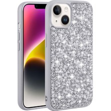 Gaappy Gravel Serisi Apple iPhone 13 Gümüş Kılıf