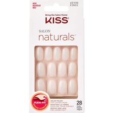 Kiss Salon Naturals Yapıştırıcılı Takma Tırnak
