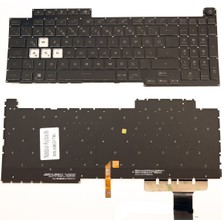 LineOn Asus Rog Strix G17 G713IM Notebook Klavye Işıklı