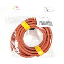 Sern 3X1MM Yanmaz Silikon Kablo Ttr Bakır Kırmızı Renk 180 Derece (5 Metre Fişsiz)