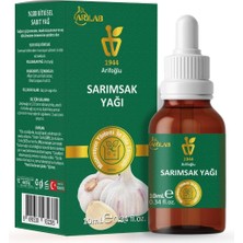 Sarımsak Yağı 10ML%100 Saf ve Güçlü, Garlic Oil, Arlab Garlic Oil