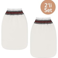 Storemax Suwors 2'lü Geleneksel Hamam Kesesi – Kalın Krepe Kumaş – Lastikli Exfoliating Banyo Lifi – Cilt Arındırıcı & Peeling Etkili – Kadın Erkek Için Uygun