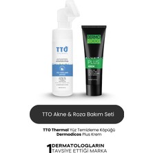 TTO Akne-Rozasea Bakım Seti 2 Adet Tüm Cilt Tipleri için Etkili Leke Tedavisi