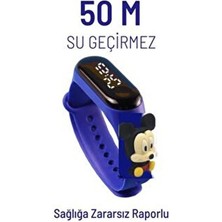 Özbience Dijital Dokunmatik LED Çocuk Kol Saati Su Geçirmez Silikon Kordon Eğlenceli Tasarım